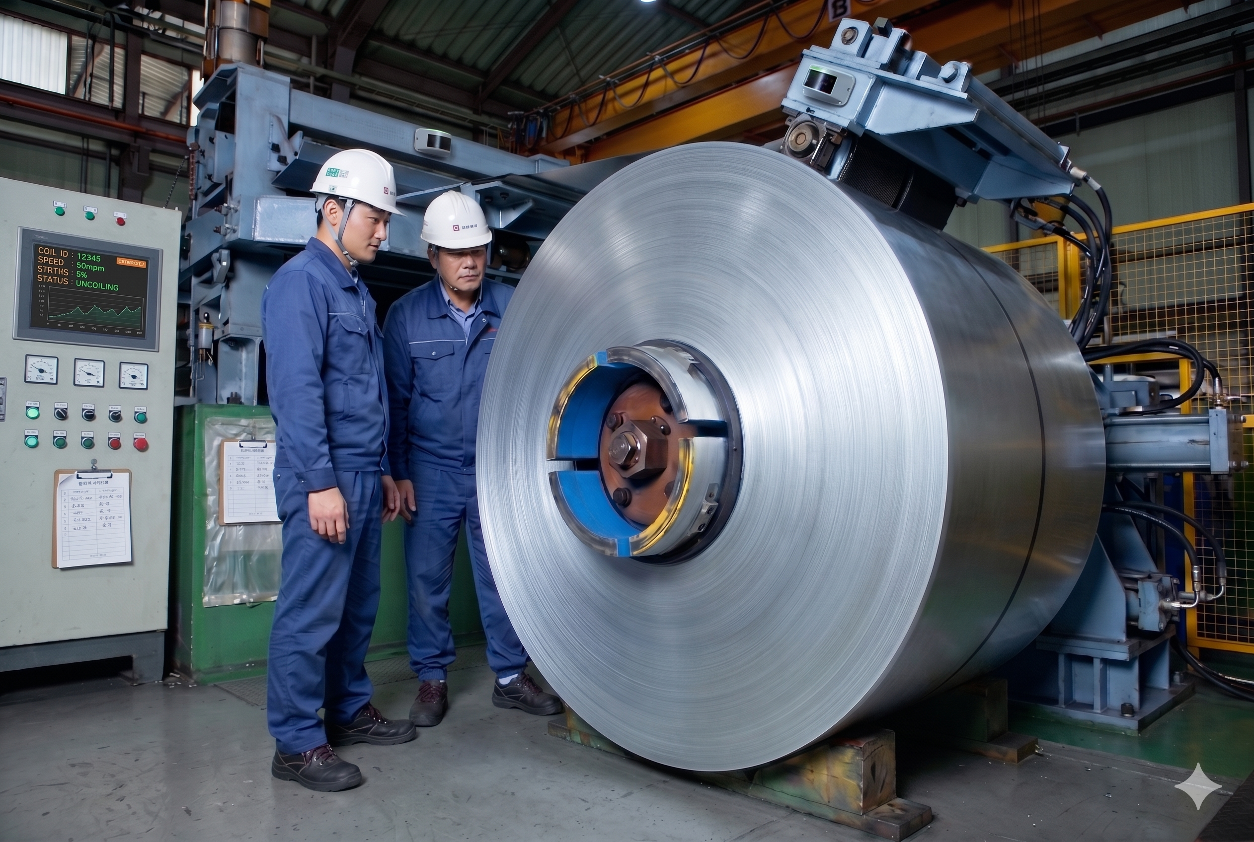 작업자 육안 검사 개념 이미지